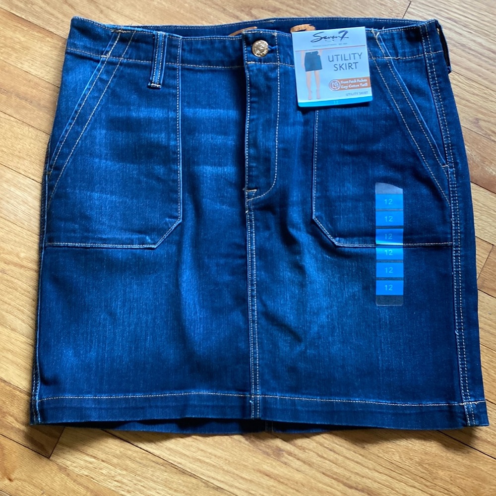 Jean Skirt Seven7